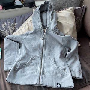 American Giant grey hoodie size M